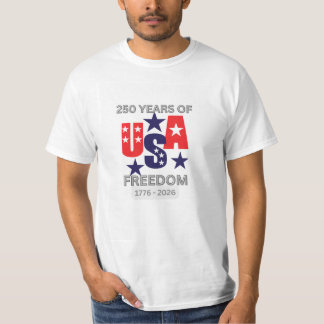 アメリカ合衆国250年のTシャツデザイン Tシャツ