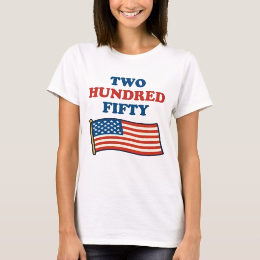 アメリカ合衆国250。#2 Tシャツ (正面)