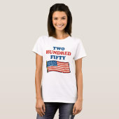アメリカ合衆国250。#2 Tシャツ (正面フル)