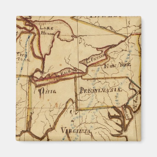 アメリカ合衆国2 マグネット (正面)