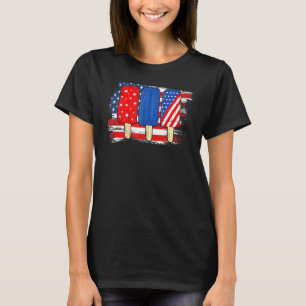 アメリカ合衆国7月の愛国的な4番目のポプシクル国旗S Tシャツ