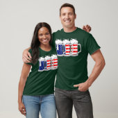 アメリカ合衆国7月4日アメリカ合衆国メリカ国旗 Tシャツ (ユニセックス)