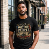 アメリカ合衆国 われら人民 アメリカ独立250周年 Tシャツ