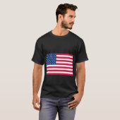 アメリカ合衆国 アメリカ国旗 Tシャツ (正面フル)
