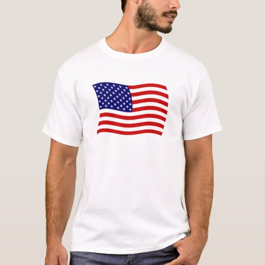 アメリカ合衆国 アメリカ国旗 Tシャツ (正面)