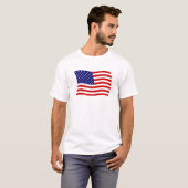 アメリカ合衆国 アメリカ国旗 Tシャツ (正面フル)