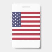 アメリカ合衆国 アメリカ 国旗 バッジ (裏面)