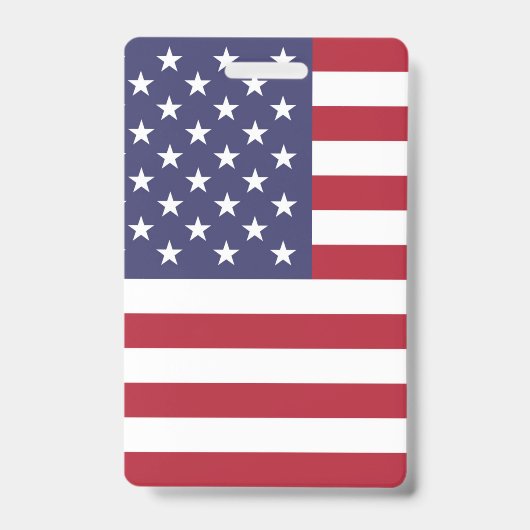 アメリカ合衆国 アメリカ 国旗 バッジ (正面)