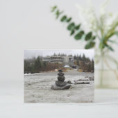 アメリカ合衆国 – アラスカ – ジュノー – メンデンホール&イヌクシュク ポストカード (スタンド正面)