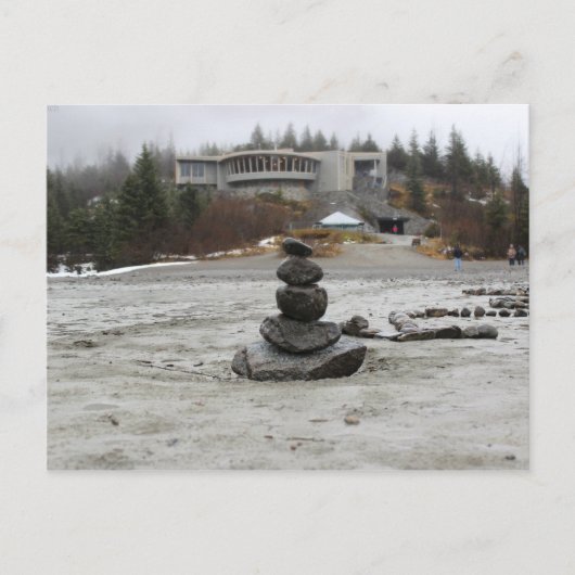 アメリカ合衆国 – アラスカ – ジュノー – メンデンホール&イヌクシュク ポストカード (正面)