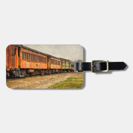 アメリカ合衆国, インディアナ州. ノースジャドソン鉄道博物館 ラゲッジタグ (正面横)
