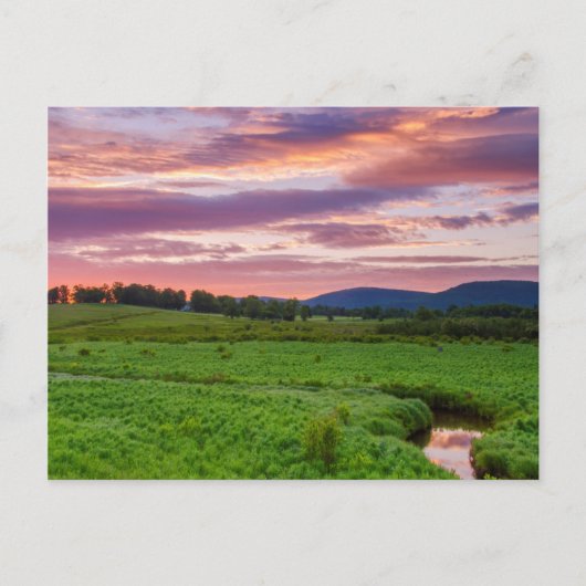 アメリカ合衆国, ウェストバージニア州, デイビス. 風景 ポストカード (正面)