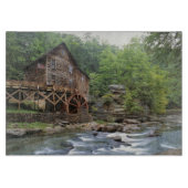 アメリカ合衆国、ウェストバージニア、バブコックSP.グレー素朴ド カッティングボード (正面)