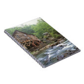 アメリカ合衆国、ウェストバージニア、バブコックSP.グレー素朴ド ノートブック (右側)