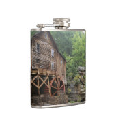 アメリカ合衆国、ウェストバージニア、バブコックSP.グレー素朴ド フラスク (右)