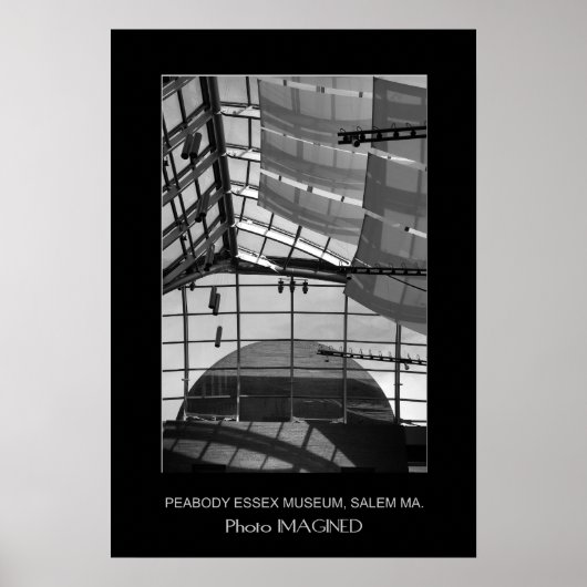 アメリカ合衆国，エセックス博物館， SALEM MA. ポスター (正面)