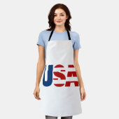 アメリカ合衆国 エプロン (着用した状態)