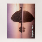 アメリカ合衆国，オレゴン州の海岸，ハイスタックロック ジグソーパズル (縦)