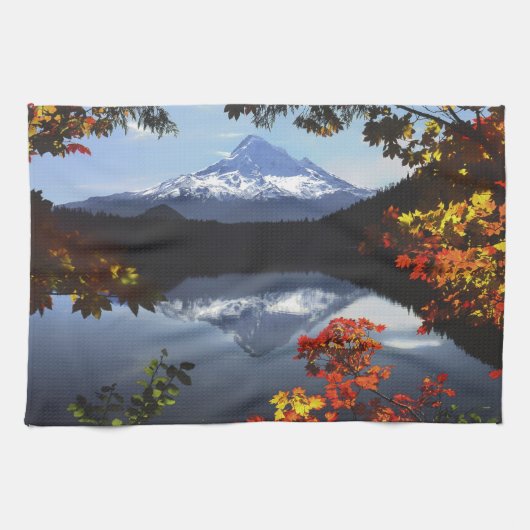 アメリカ合衆国, オレゴン州, フッド山国有林 キッチンタオル (横)