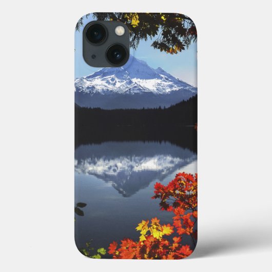 アメリカ合衆国 オレゴン州 フッド山国有林 Case-Mate iPhoneケース (裏面)