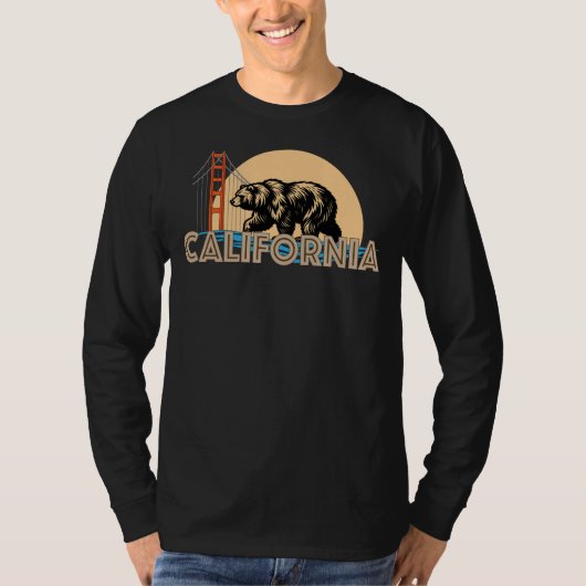 アメリカ合衆国 カリフォルニア州 Tシャツ (正面)