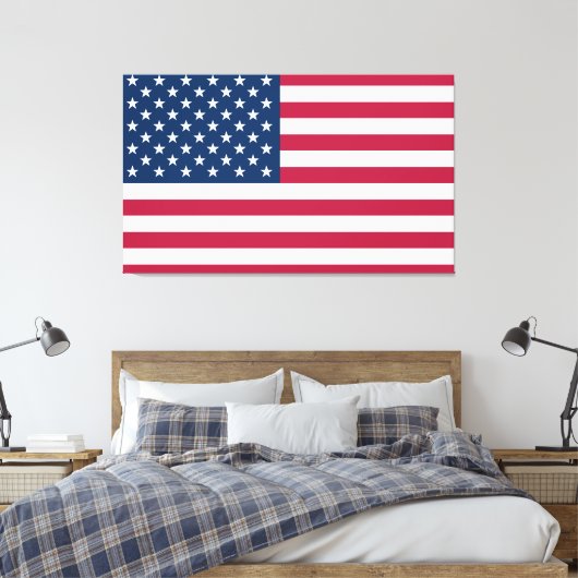 アメリカ合衆国 キャンバスプリント (インサイチュ (寝室))