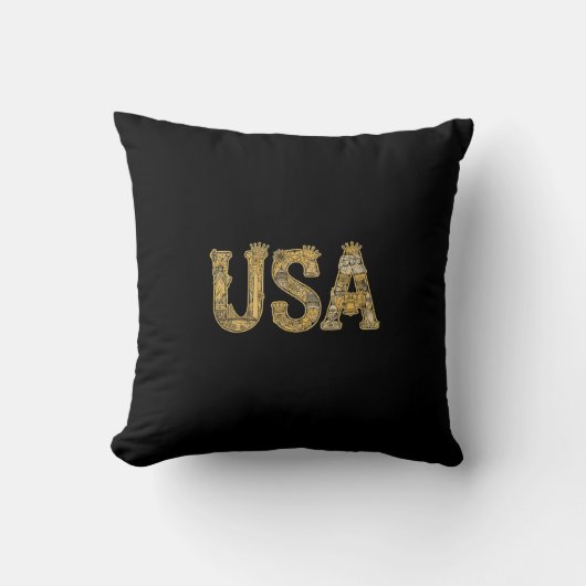 アメリカ合衆国 クッション (正面)