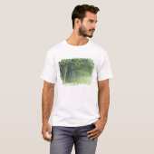 アメリカ合衆国、ケンタッキー州 春の並木 Tシャツ (正面フル)