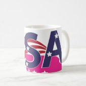 アメリカ合衆国 コーヒーマグカップ (正面右)