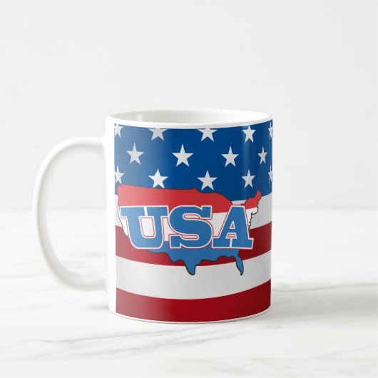 アメリカ合衆国 コーヒーマグカップ (左)