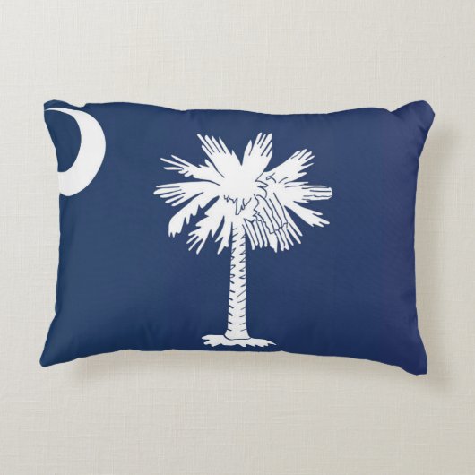 アメリカ合衆国，サウスカロライナ州の州旗 アクセントクッション (裏面)