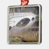 アメリカ合衆国、サウスカロライナ、チャールストンマグノリア メタルオーナメント (左)