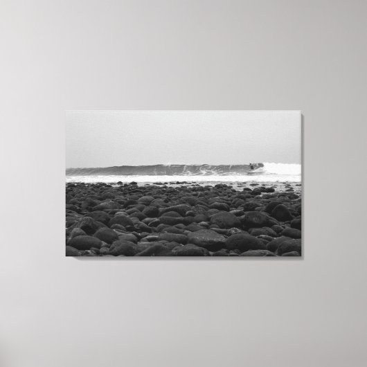 アメリカ合衆国，サンオノフレ州ビーチ, TRESTLES キャンバスプリント (正面)