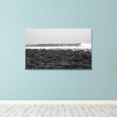 アメリカ合衆国，サンオノフレ州ビーチ, TRESTLES キャンバスプリント (インサイチュ (ウッドフロア))