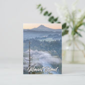 アメリカ合衆国，サンディ川と山フード，オレゴン ポストカード (スタンド正面)