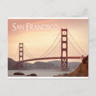 アメリカ合衆国,サンフランシスコCalifornia Golden Gate Bridge ポストカード