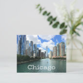 アメリカ合衆国,シカゴイリノイ統一された( IL )州 ポストカード (スタンド正面)