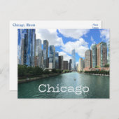 アメリカ合衆国,シカゴイリノイ統一された( IL )州 ポストカード (正面/裏面)