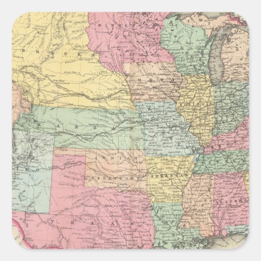 アメリカ合衆国 スクエアシール (正面)