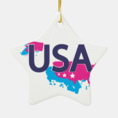 アメリカ合衆国 セラミックオーナメント (裏面)