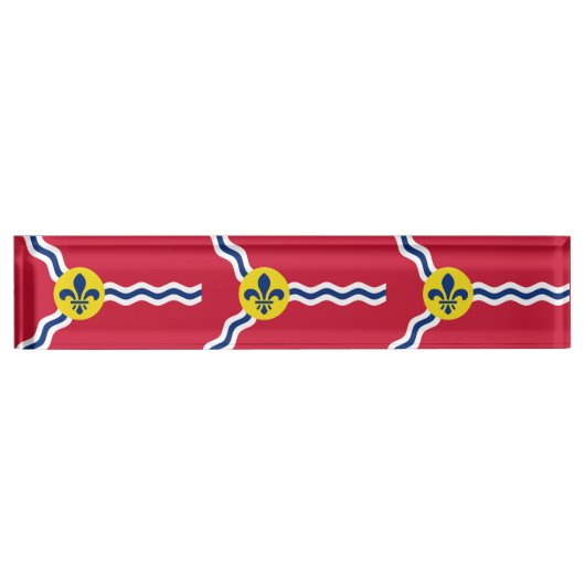 アメリカ合衆国,セントルイス国旗, Patriotic desk nameplate デスクネームプレート (正面)