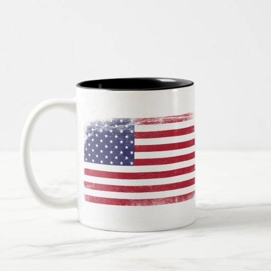 アメリカ合衆国 ツートーンマグカップ (左)