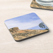 アメリカ合衆国，テキサス州風車とパロデュロの崖 コースター (左側)