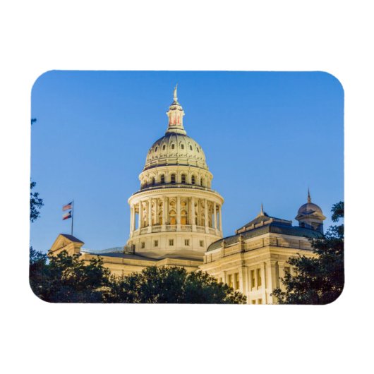 アメリカ合衆国 テキサス州 オースティン。州会議事堂 (1888) 3 マグネット (横)
