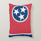 アメリカ合衆国，テネシー州の国旗 アクセントクッション (正面(垂直))