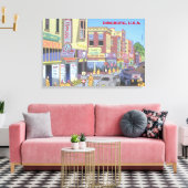 アメリカ合衆国，ディンバーグ キャンバスプリント (インサイチュ (リビング))