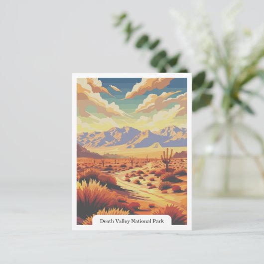 アメリカ合衆国,デスバレー国立公園 ポストカード (スタンド正面)