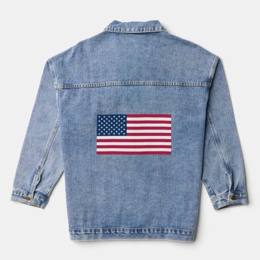 アメリカ合衆国 デニムジャケット (裏面)