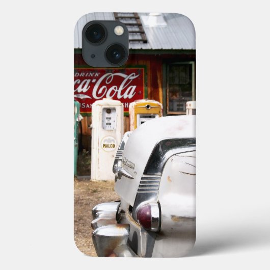 アメリカ合衆国 ニューメキシコ州 ディクソン。ヴィンテージカー Case-Mate iPhoneケース (裏面)