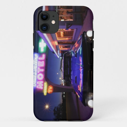 アメリカ合衆国 ニューメキシコ州 トゥクムカリ ルート66 Case-Mate iPhoneケース (裏面)